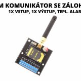 GSM KOMUNIKÁTOR SE ZÁLOHOVÁNÍM